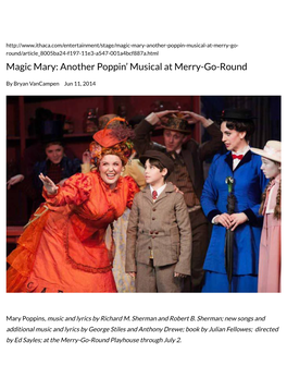 Magic Mary: Another Poppin’ Musical at Merry-Go-Round