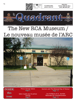 The New RCA Museum / Le Nouveau Musée De L'arc