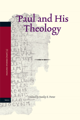 Paul and His Theology.Pdf