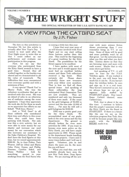 The Wright Stuff the Official Newsletter of the U.S.S