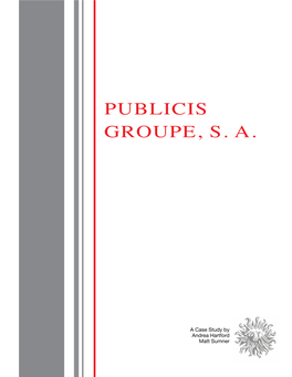 PUBLICIS Groupe, S. A