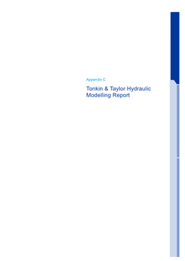 Tonkin & Taylor Hydraulic Modelling Report