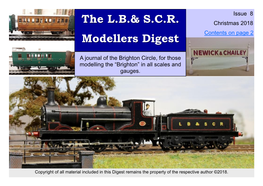 The L.B.& S.C.R. Modellers Digest