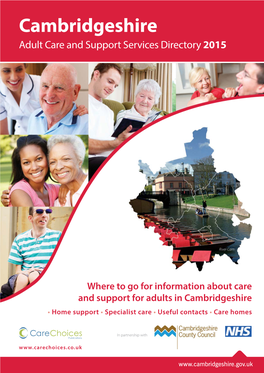 Cambridgeshire Adult Care and Support Services Directory 2015