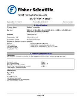 Sodium Hydroxide