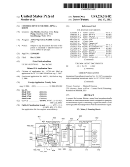 (12) United States Patent (10) Patent No.: US 8,224,316 B2 Mueller Et Al