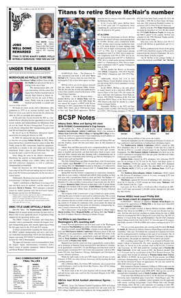 BCSP Notes Recruit Students and Student/Athletes for Morehouse from Albany State, Miles and Spring Hill Claim All Over the South