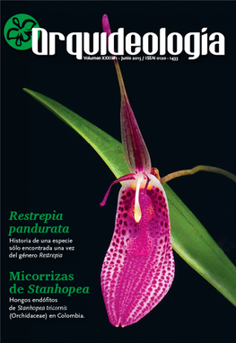 Revista Orquideología XXXII#1