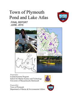 Town of Plymouth Pond and Lake Atlas FINAL REPORT JUNE, 2015