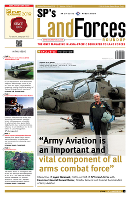 Army Aviation Is an Important and Vital Component of All