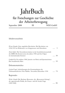 Eine Ungeliebte Revolution. Die Revolution Von 1918-19 Im Widerstreit Von Zeitgenossen Und Historikern