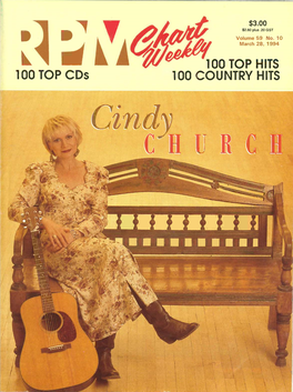 Cindy CHURCH 2 - RPM CHART WEEKLY - Monday March 28, 1994