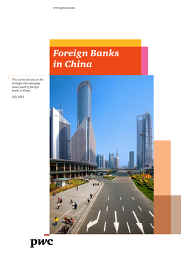 Foreign Banks in China