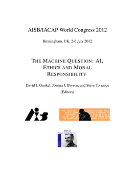 AISB/IACAP World Congress 2012