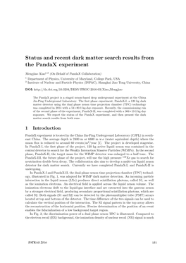 Status and Recent Dark Matter Search Results from the Pandax Experiment