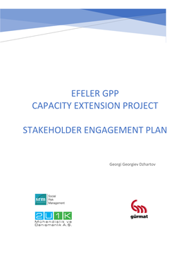 Efeler Capacity Extension-Stakeholder Engagement Plan