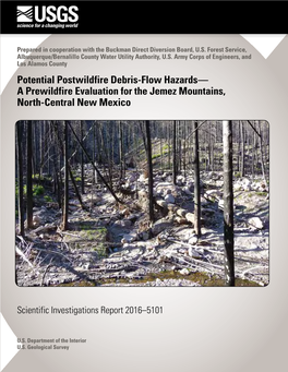 A Prewildfire Evaluation for the Jemez Mountains, North-Central New Mexico