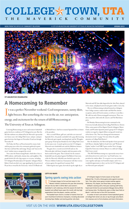 A Homecoming to Remember to Live Music, and Played Carnival-Style Games Under a Starry Sky