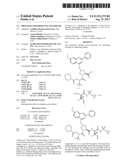 (12) United States Patent (10) Patent No.: US 9,115,175 B2 Phadke Et Al