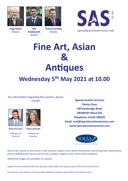 Fine Art, Asian & Antiques