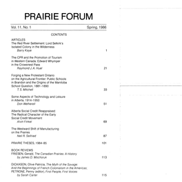 Prairie Forum