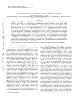 Cosmological X-Ray Scattering from Intergalactic Dust