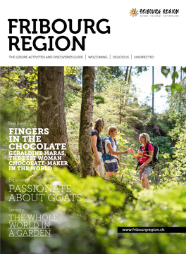 Fribourg Region the Leisure Activities and Discoveries Guide Welcoming Delicious Unexpected