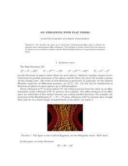 On Fibrations with Flat Fibers