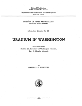 Uranium in Washington