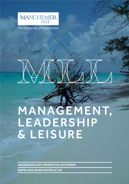 Management, Leadership & Leisure