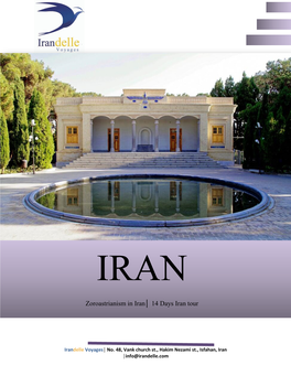 Zoroastrianism in Iran 14 Days Iran Tour
