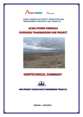 ACWA Power Kirikkale Overhead Transmission Line Project