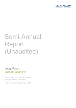 Legg Mason Global Funds Plc