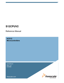 HCS12 Reference Manual