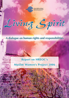 Living Spirit’: Muslim Women and Human Rights Forum – the Right to Participate in Social Change