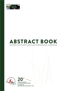 Abstract Book Heritage for Planet Earth 2018 International Symposium