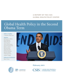 Global Health Policy in the Second Obama Term