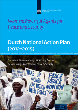 Dutch National Action Plan (2012-2015)