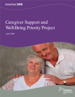 Caregiver Support and Well-Being Priority Project