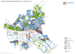 Sozialmonitoring Integrierte Stadtteilentwicklung - Gesamtindex 2017