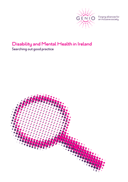 Disability and Mental Health in Ireland Searching out Good Practice