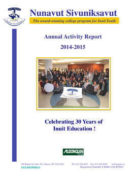 2014-2015 NS Annual Report.Pptx