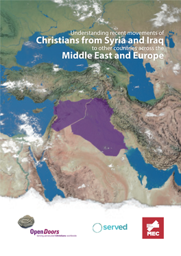 Christians from Syria and Iraq Middle East and Europe