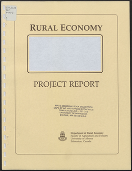 Rural Economy