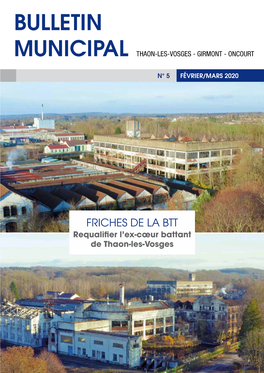 Bulletin Municipal Thaon-Les-Vosges - Girmont - Oncourt