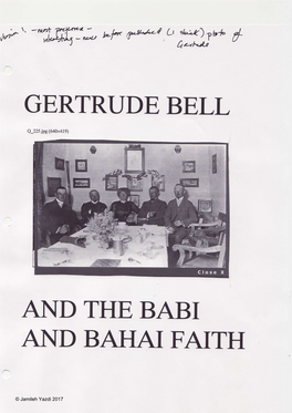 Gertrtjde Bell