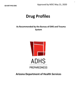 Drug Profiles