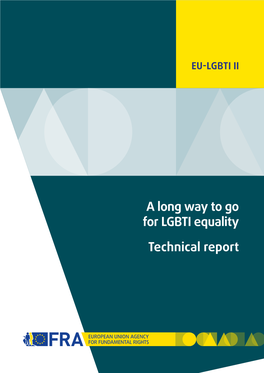 A Long Way to Go for LGBTI Equality - Technical Report