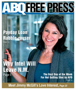 ABQ Free Press, March 25, 2015