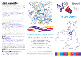 Local Campsites the Lake District